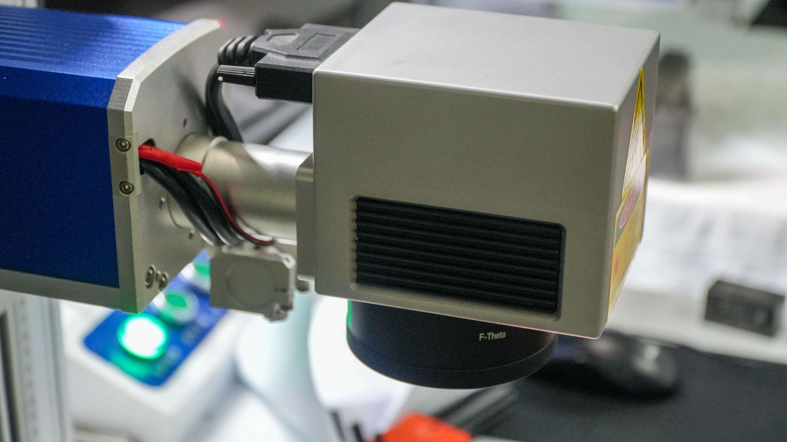 Optical measurement equipment in use