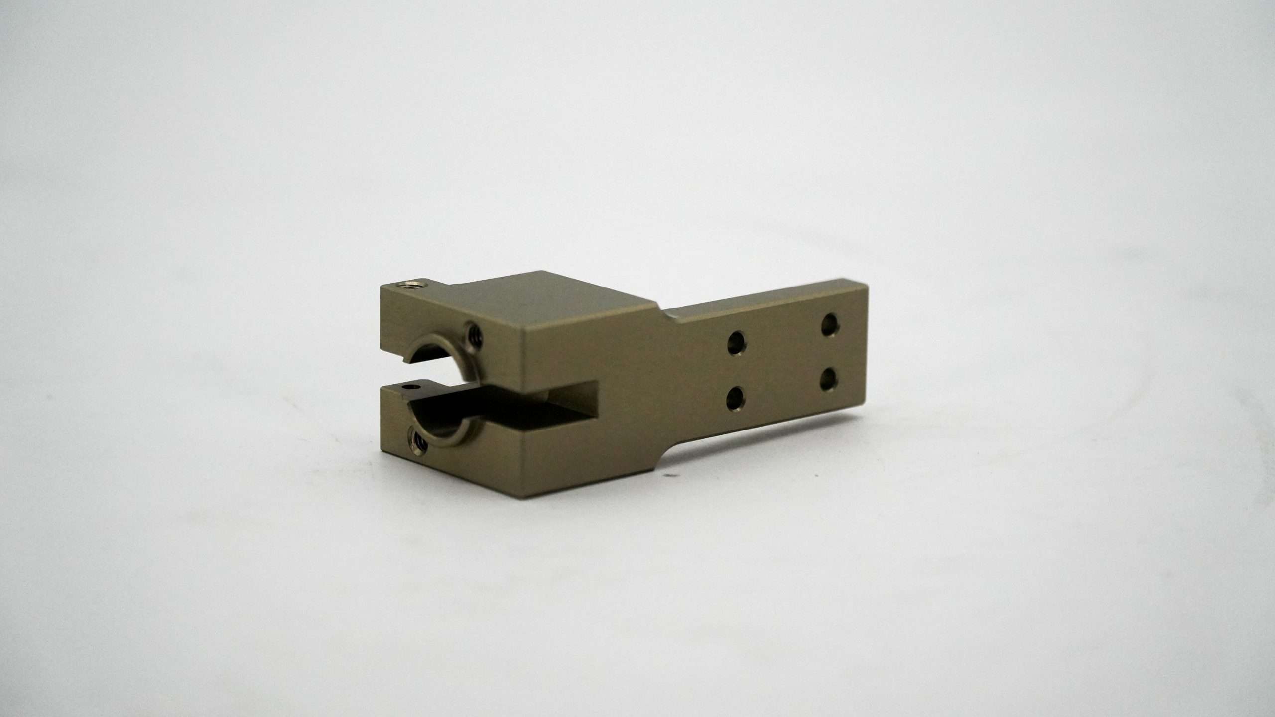 Small slotted machined part