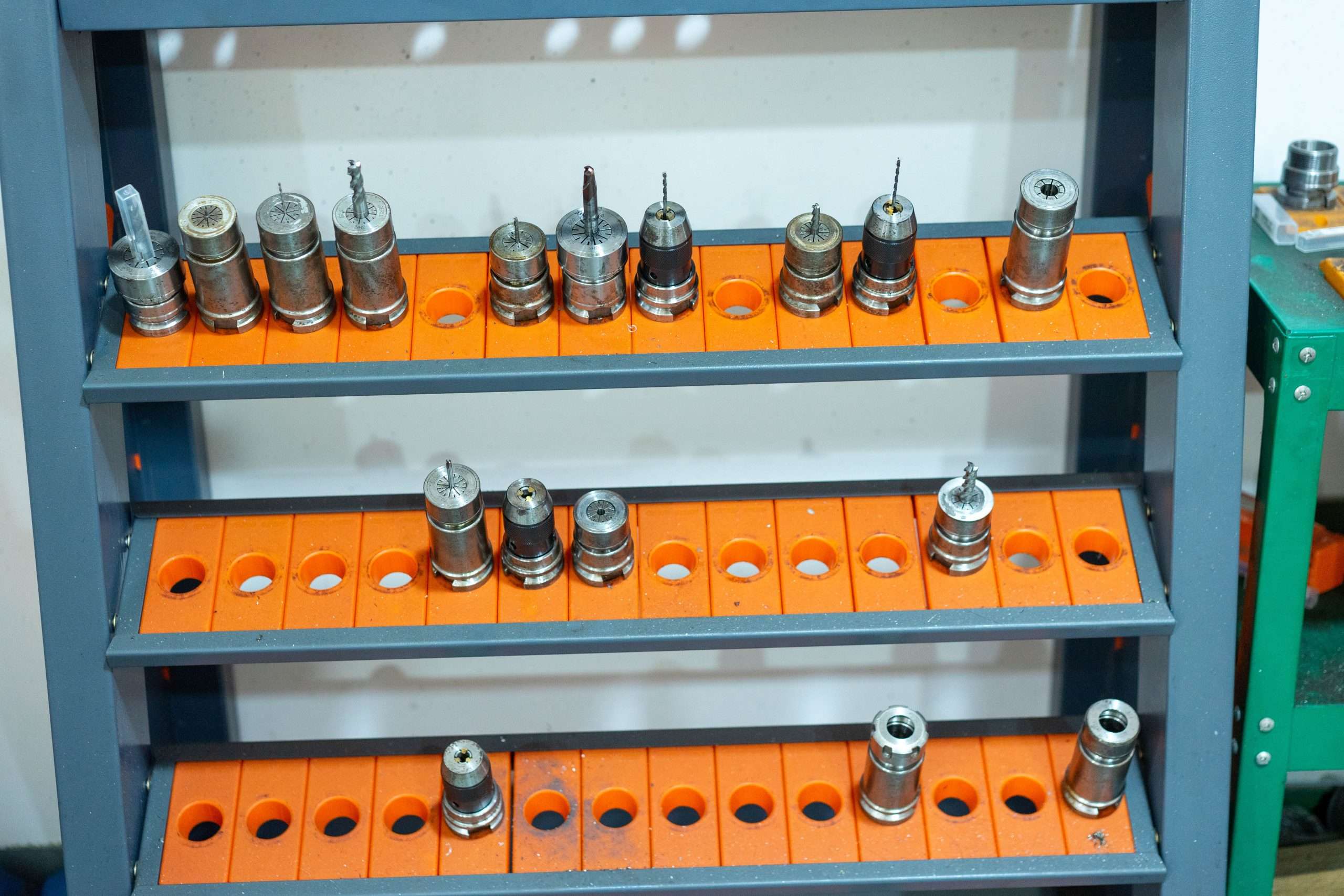 Tool holders in the workshop